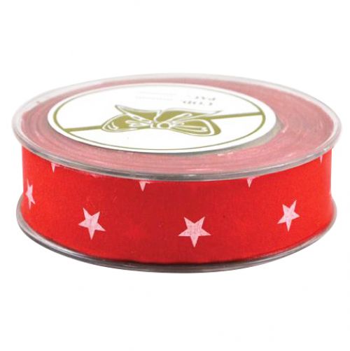 Κορδέλα 18μ. STAR 35χ. - Κόκκινη