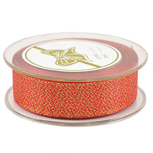 Κορδέλα 9μ. ANDALUSIA 2,3εκ. - Κόκκινη