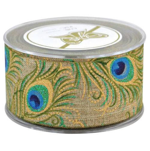 Κορδέλα 9μ. PEACOCK  43χιλ.-ΦΥΣΙΚΟ