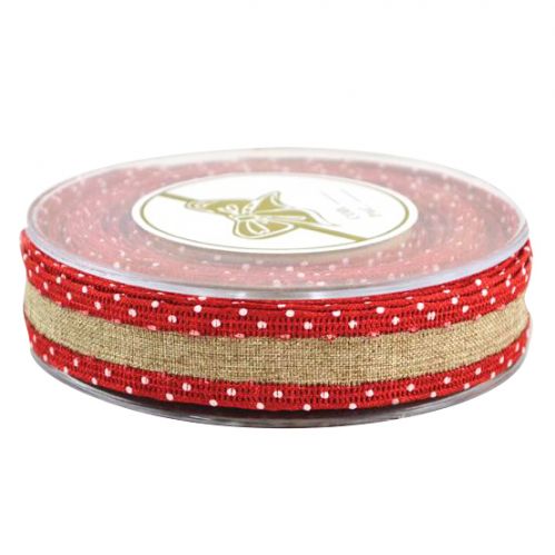 Κορδέλα 9,1μ. LIBERTAD  25χιλ. - Κόκκινο