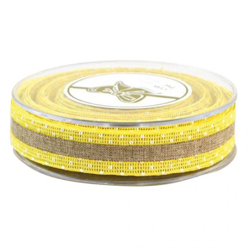 Κορδέλα 9,1μ. LIBERTAD 35χιλ. - Κίτρινη