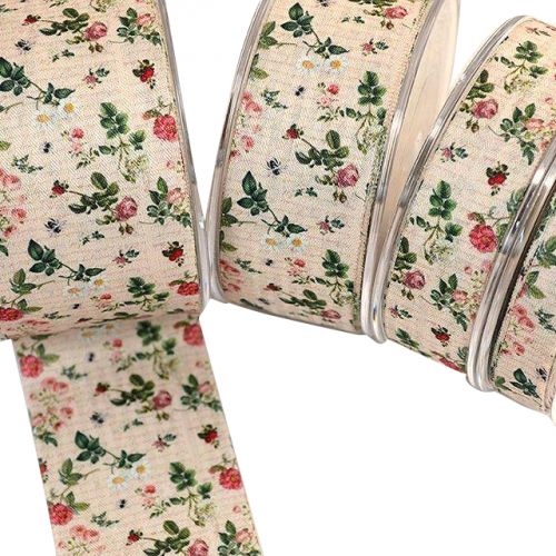 Κορδέλα 25μ. POPLINE LE CAMPAGNE 15χιλ. - Μπεζ