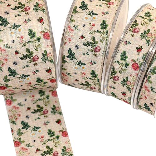 Κορδέλα 25μ. POPLINE LE CAMPAGNE 35χιλ. - Μπεζ