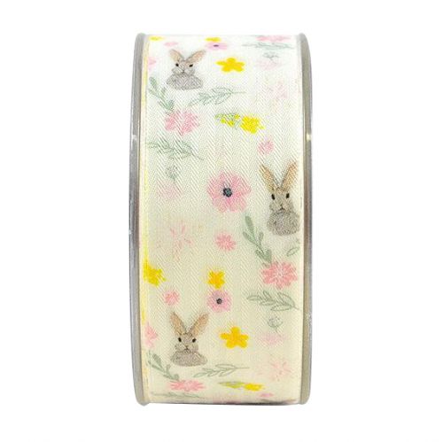 Κορδέλα παστέλ ρίγες EASTER POPLINA 35χιλ.X25μ. πολύχρωμη