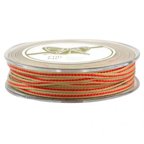 Κορδέλα 18μ. SMOOTHIE 3χιλ.X18μ.-ΚΟΚΚΙΝΟ