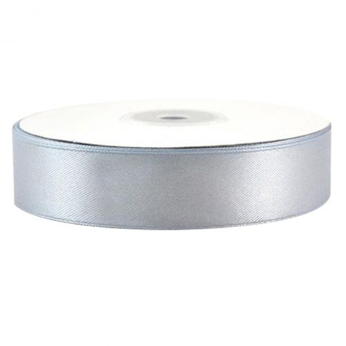 Κορδέλα 92μ. Σατέν 3χ. - Ασημί