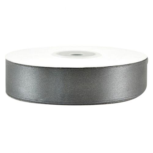 Κορδέλα 92μ. Σατέν 3χ. - Γκρι