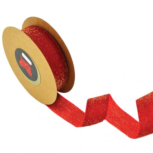 Κορδέλα 9μ. PANDORA 3.8εκ.  - Κόκκινη