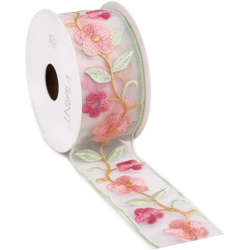 Κορδέλα 4,5μ.VIOLETTA  50χ.- Marble rose