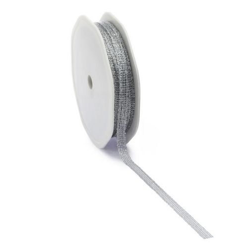 Κορδέλα 20μ. PRIDE 6χιλ.  - ασημί
