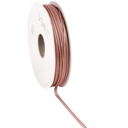 Κορδέλα 100μ. CHARMING 4χ.- Ροζέ σκούρο