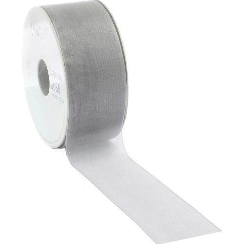 Κορδέλα 50μ. ORGANZA 40χιλ. - ασημί