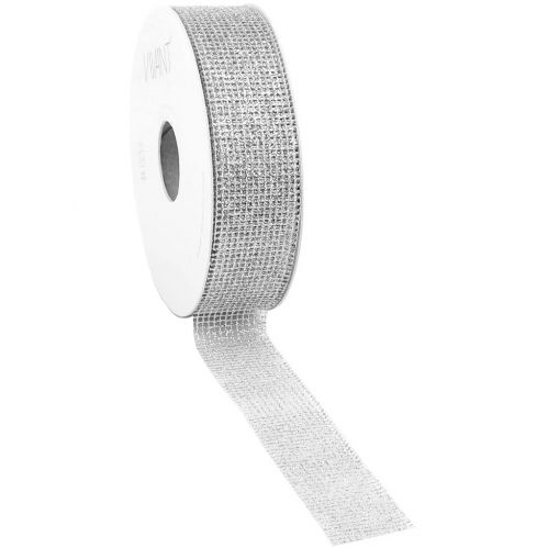 Κορδέλα 25μ. SPARKLE 25χιλ. - ασημί