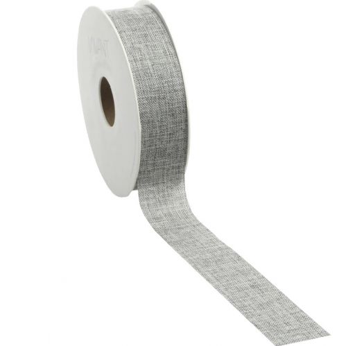 Κορδέλα 20μ. LINO 25mm - γκρι