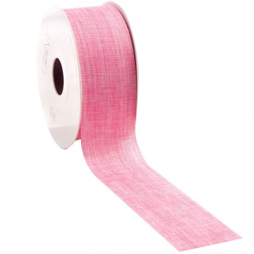 Κορδέλα 20μ. LINO 40mm - ροζ