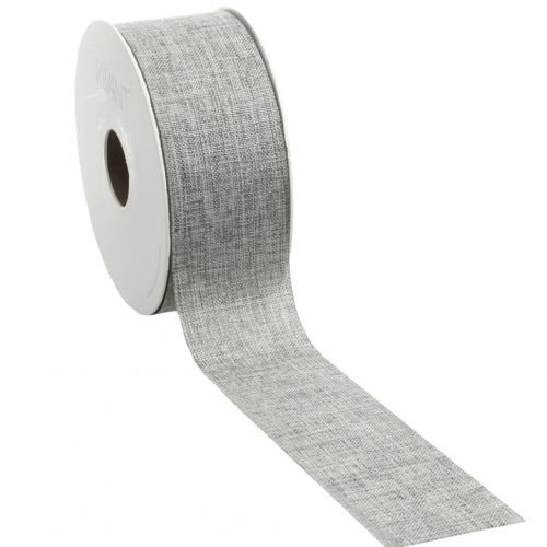 Κορδέλα 20μ. LINO 40mm - γκρι