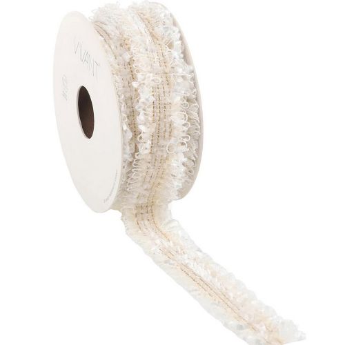 Κορδέλα 5μ. CERA 25mm - λευκή