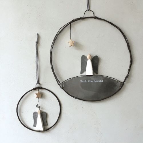 Στεφάνι σύρμα μικρό 7,5εκ. - Άγγελος