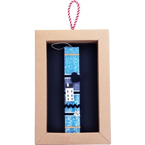 Λαμπάδα 20 εκ.Σπιτάκι καρδιά - Βεραμάν 