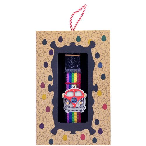 Λαμπάδα 20 εκ.Μπρελόκ camper - Γκρι 