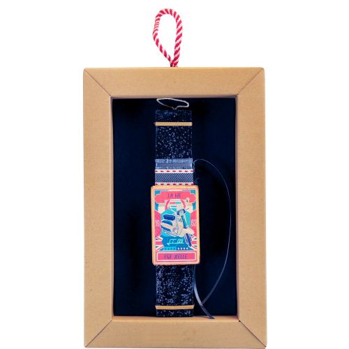 Λαμπάδα 20 εκ.Vintage μαγνητάκι - La vie