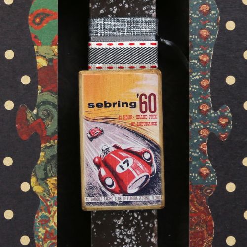 Λαμπάδα 20 εκ.Vintage μαγνητάκι - Sebring