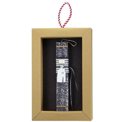 Easter Candle Sml house with chimney-Plain