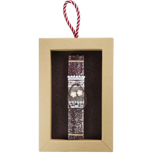 Easter Candle Rusty wire egg-Daisy