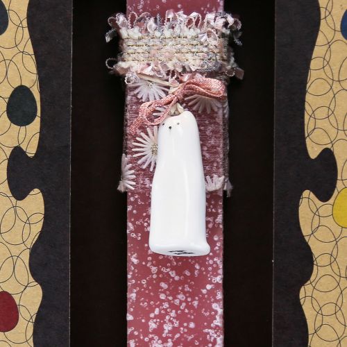 Λαμπάδα Πορσελάνινο ζωάκι - Γάτα