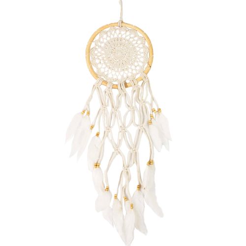 Ονειροπαγίδα με νήματα - Λευκή