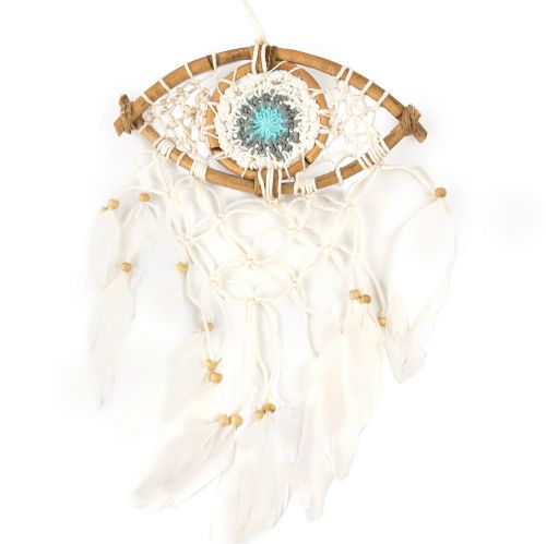 Ονειροπαγίδα μάτι 16εκ x30εκ λευκό