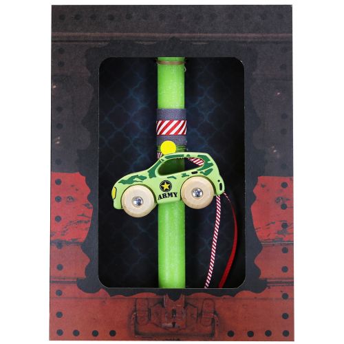 Easter Candle wooden SUV