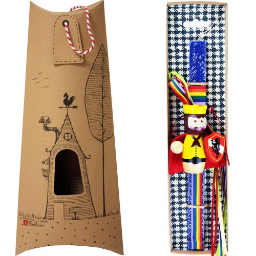 Easter Candle Wooden King