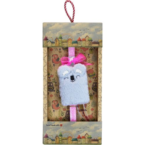 Easter candle with Plush Notebook - Koala