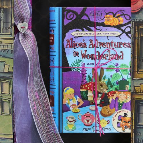 Easter candle with Puzzle Book - Alice