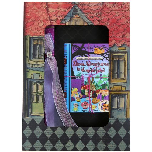 Easter candle with Puzzle Book - Alice