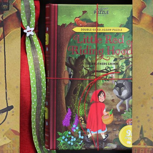 Easter candle with Puzzle Book - Little Red Riding Hood