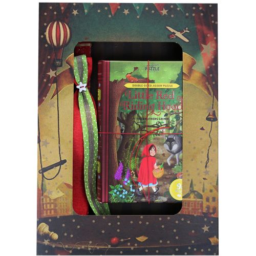 Easter candle with Puzzle Book - Little Red Riding Hood