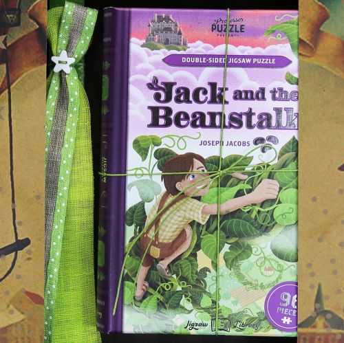 Easter candle with Puzzle Book - Jack and the Beanstalk