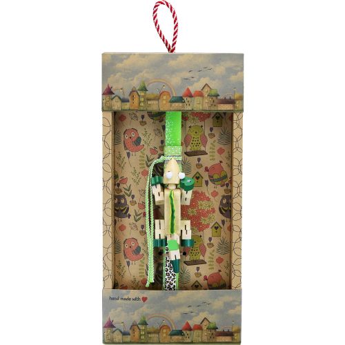 Easter candle with Transformer Animal - Crocodile