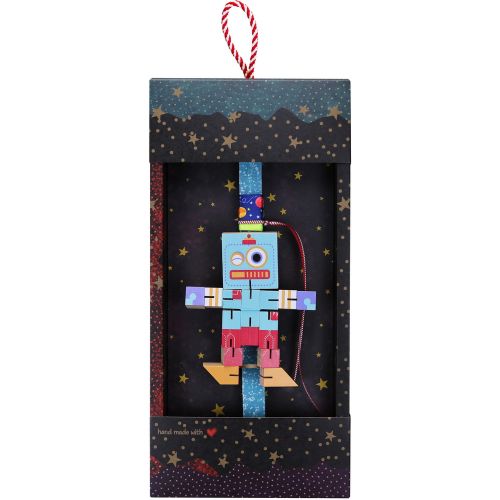 Easter candle with Robot Transformer - Mint