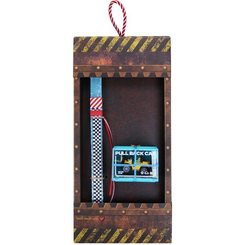 Easter candle with Pull-Back Car - Forklift
