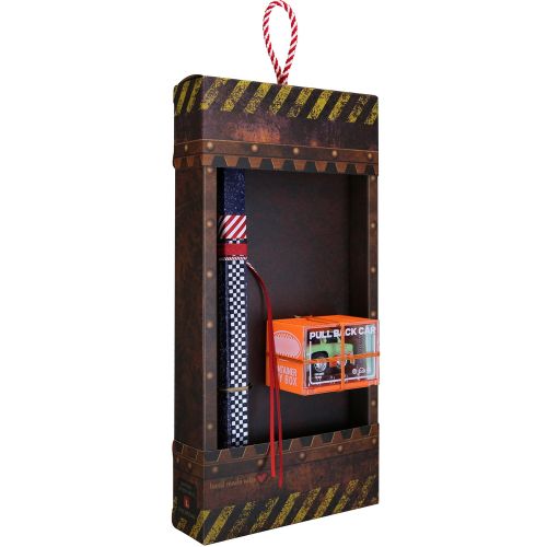 Easter candle with Pull-Back Car - Vintage