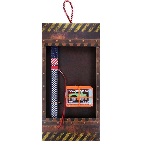 Easter candle with Pull-Back Car - Vintage