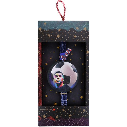 Easter candle with Football Star - No1