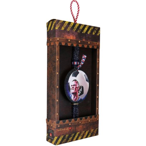 Easter candle with Football Star - No2