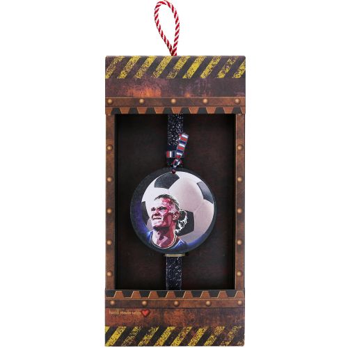 Easter candle with Football Star - No2