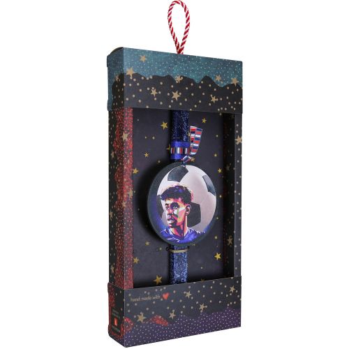 Easter candle with Football Star - No4