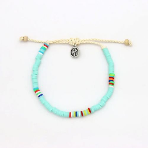 Βραχιόλι fimo - Τιρκουάζ