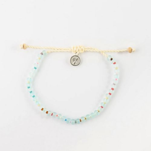 Βραχιόλι με γυάλινες χάντρες - Πολύχρωμο